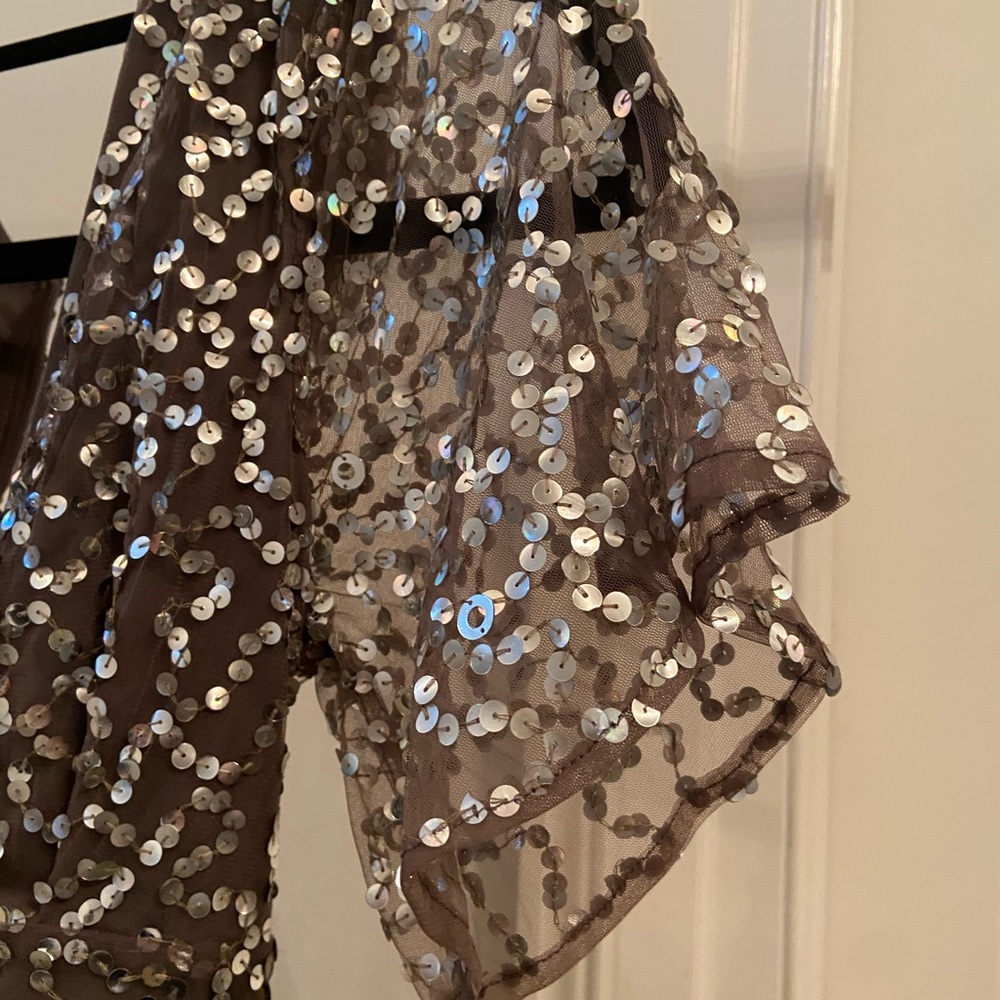 Sequined NBD romper size XS
